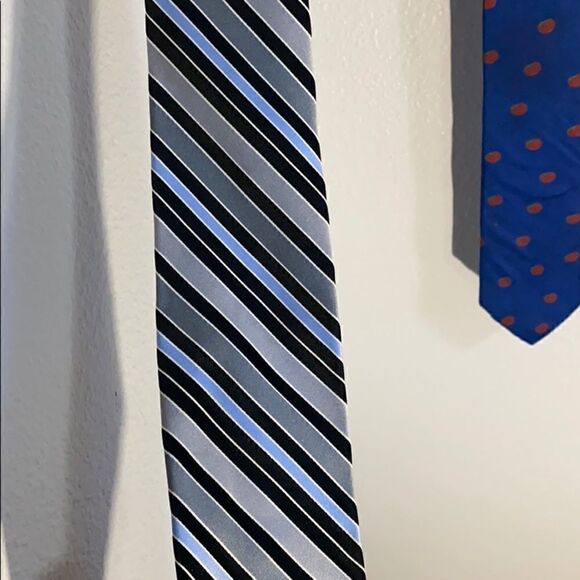 3 Men’s Pattern Ties- 100% Silk - Picture 3 of 6